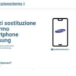 sostituzione schermo cellulari