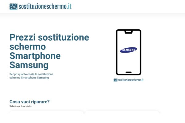 sostituzione schermo cellulari